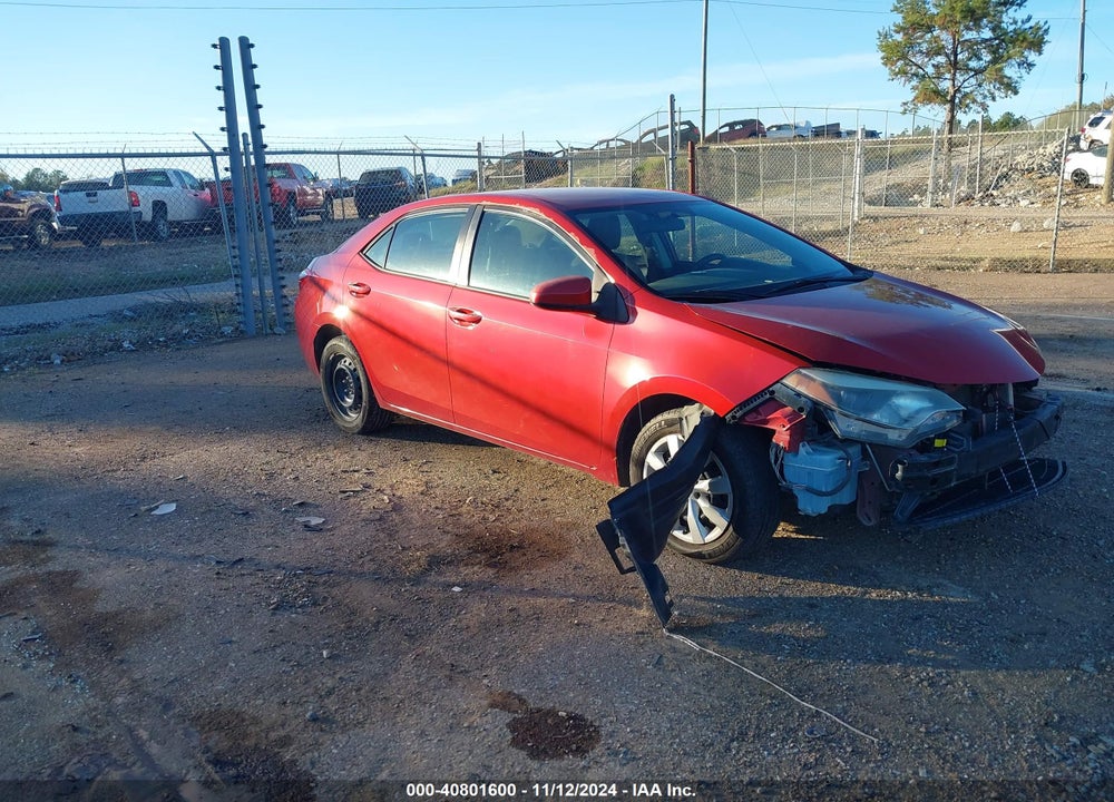 2014 TOYOTA COROLLA LE VIN: 5YFBURHE4EP144245