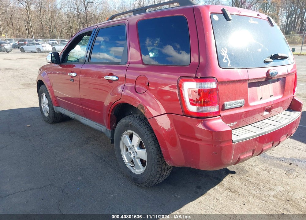 2012 FORD ESCAPE XLT VIN: 1FMCU9D76CKC22124