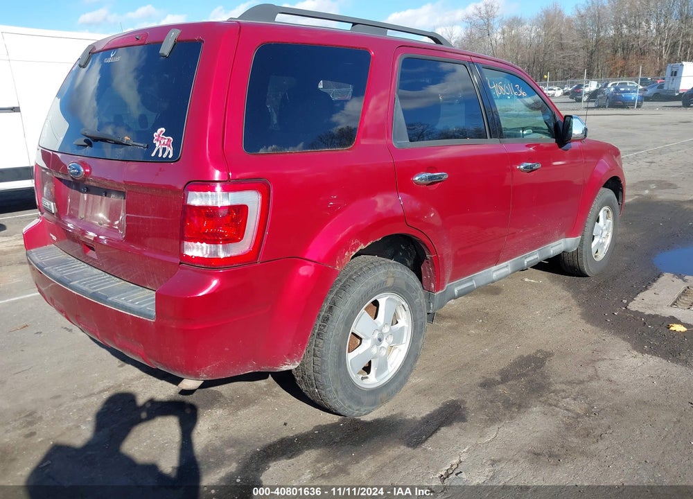 2012 FORD ESCAPE XLT VIN: 1FMCU9D76CKC22124