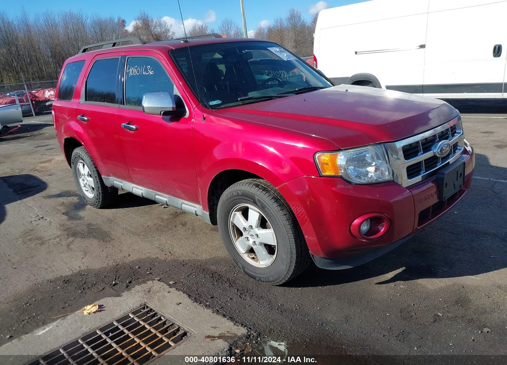 2012 FORD ESCAPE XLT VIN: 1FMCU9D76CKC22124