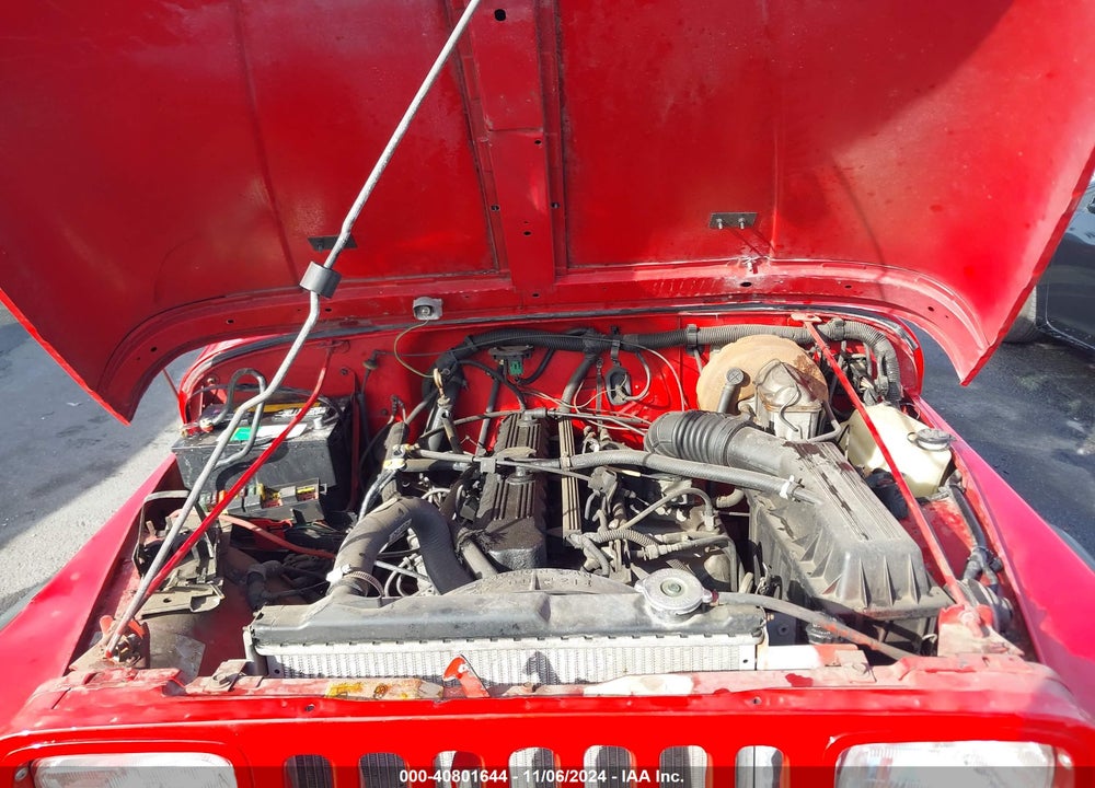 1991 JEEP WRANGLER / YJ VIN: 2J4FY29SXMJ112831