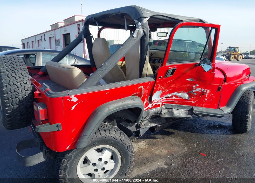 1991 JEEP WRANGLER / YJ VIN: 2J4FY29SXMJ112831