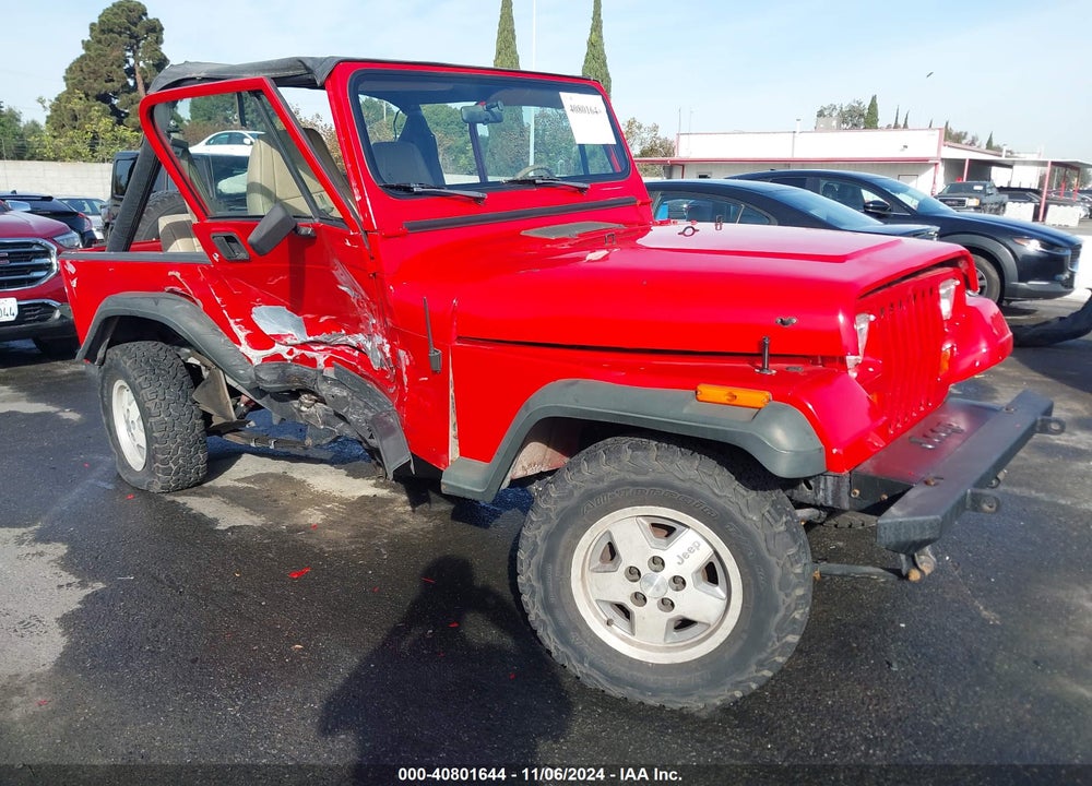 1991 JEEP WRANGLER / YJ VIN: 2J4FY29SXMJ112831