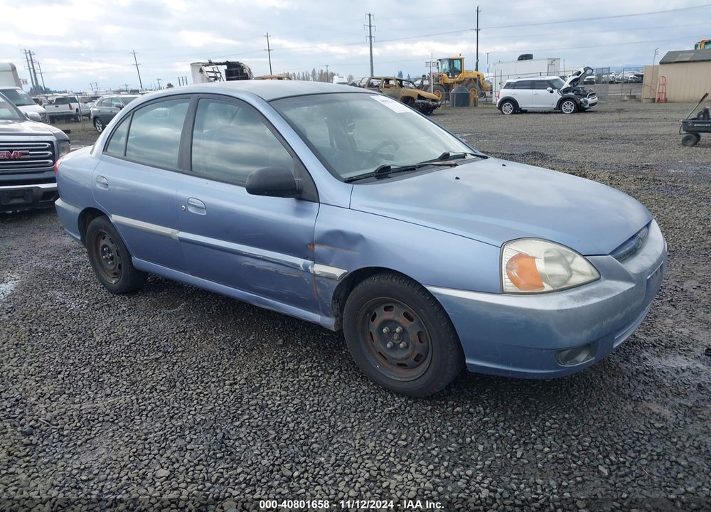 2003 KIA RIO VIN: KNADC125036238310