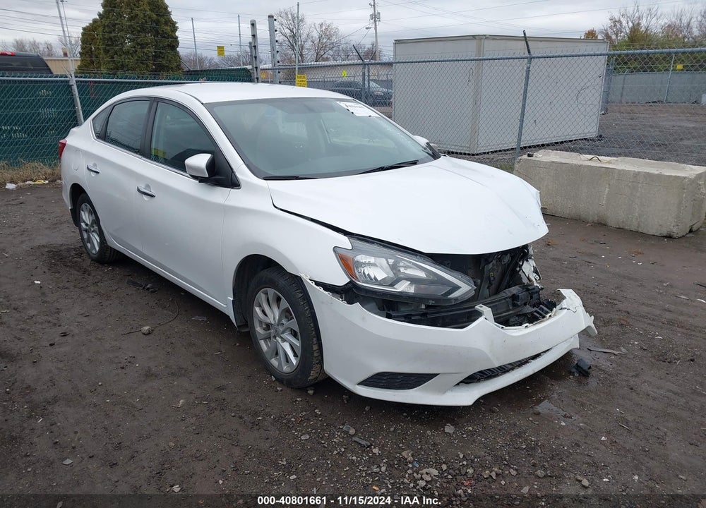 2019 NISSAN SENTRA SV VIN: 3N1AB7AP9KY259567