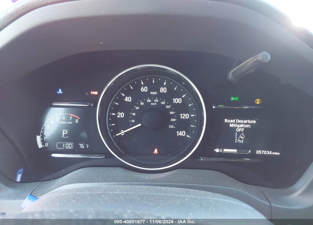 2019 HONDA HR-V EX VIN: 3CZRU5H50KM716058
