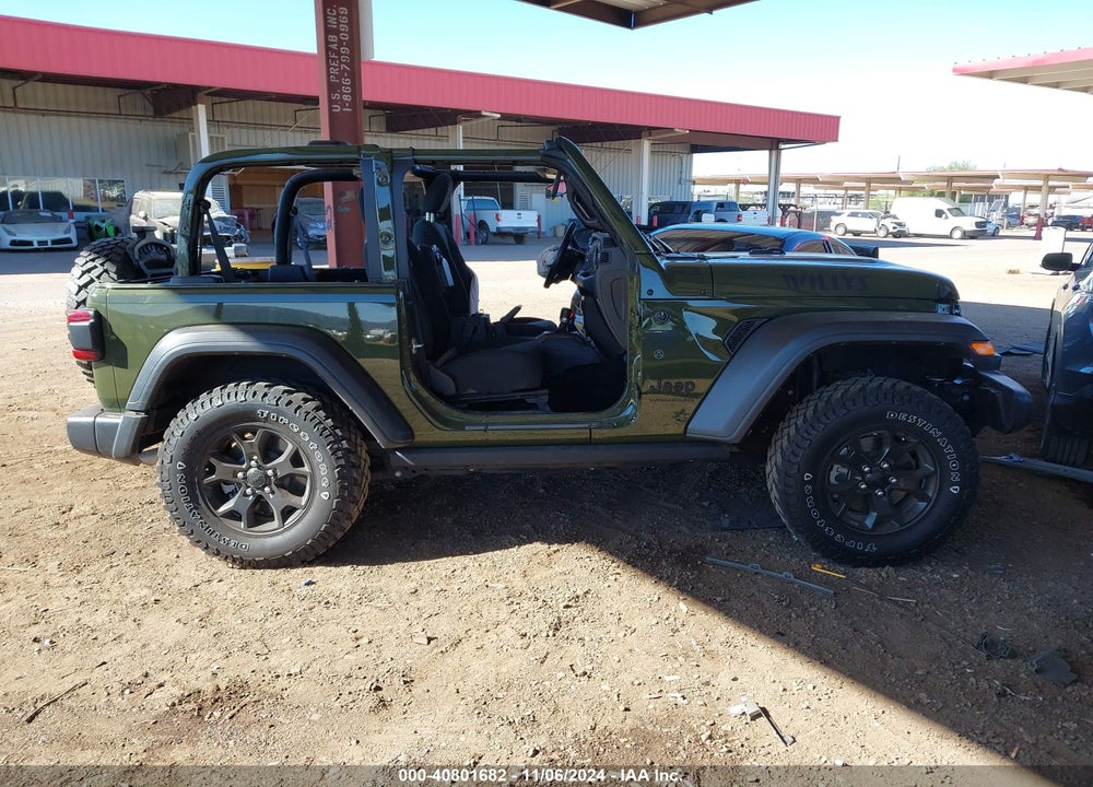 2021 JEEP WRANGLER WILLYS 4X4 VIN: 1C4GJXAN3MW815410