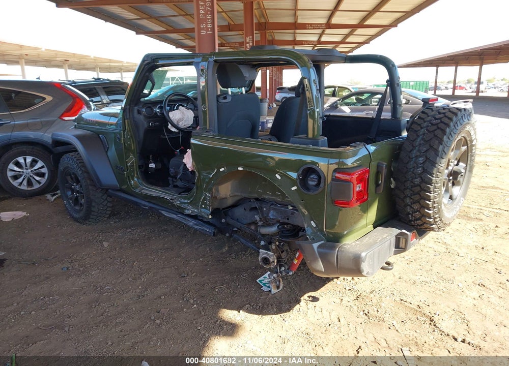 2021 JEEP WRANGLER WILLYS 4X4 VIN: 1C4GJXAN3MW815410
