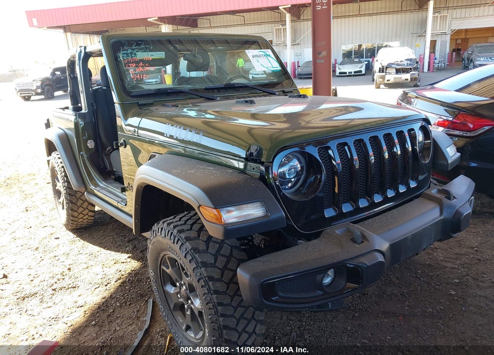 2021 JEEP WRANGLER WILLYS 4X4 VIN: 1C4GJXAN3MW815410