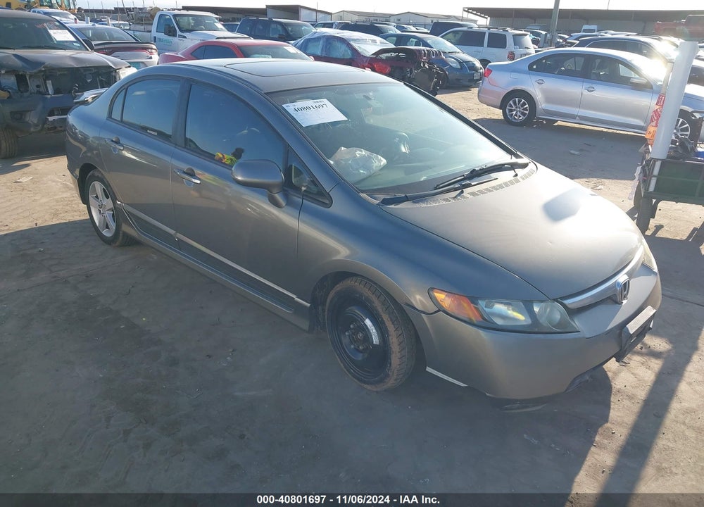2007 HONDA CIVIC EX VIN: 1HGFA16807L087368