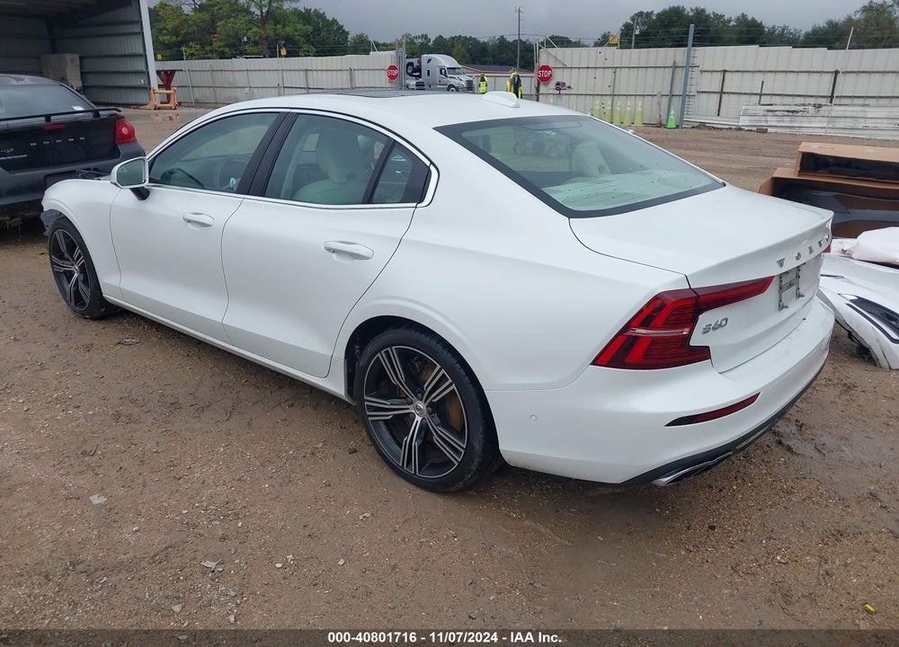 2019 VOLVO S60 T6 INSCRIPTION VIN: 7JRA22TL1KG009463