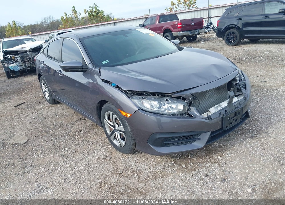 2018 HONDA CIVIC LX VIN: 19XFC2F5XJE043785