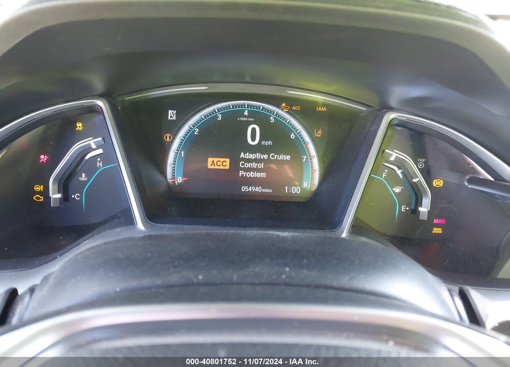 2019 HONDA CIVIC EX VIN: 2HGFC3B32KH351650