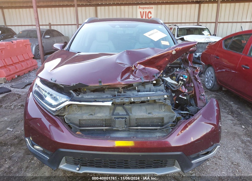 2018 HONDA CR-V TOURING VIN: 7FARW2H92JE046375