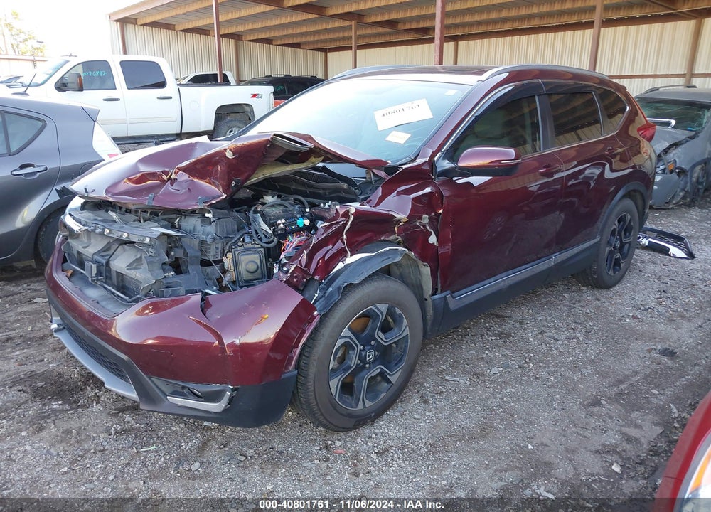 2018 HONDA CR-V TOURING VIN: 7FARW2H92JE046375