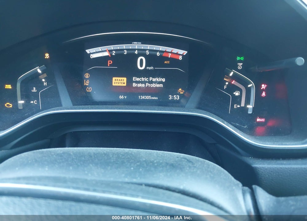 2018 HONDA CR-V TOURING VIN: 7FARW2H92JE046375