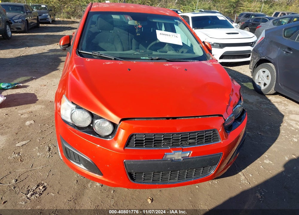 2012 CHEVROLET SONIC 2LT VIN: 1G1JC5SH7C4183480