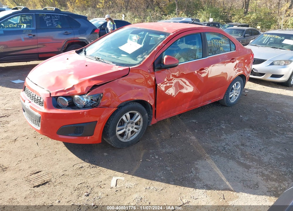 2012 CHEVROLET SONIC 2LT VIN: 1G1JC5SH7C4183480