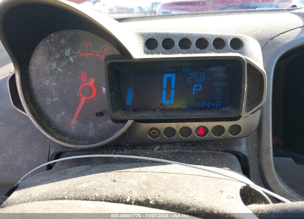 2012 CHEVROLET SONIC 2LT VIN: 1G1JC5SH7C4183480