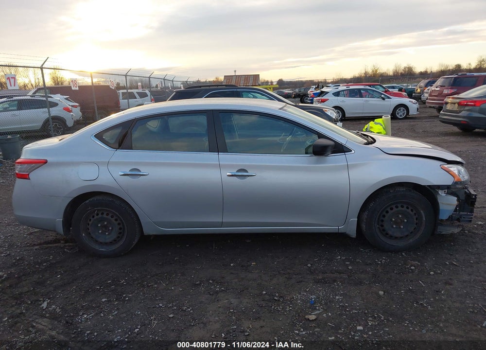 2015 NISSAN SENTRA SV VIN: 3N1AB7AP9FL633694