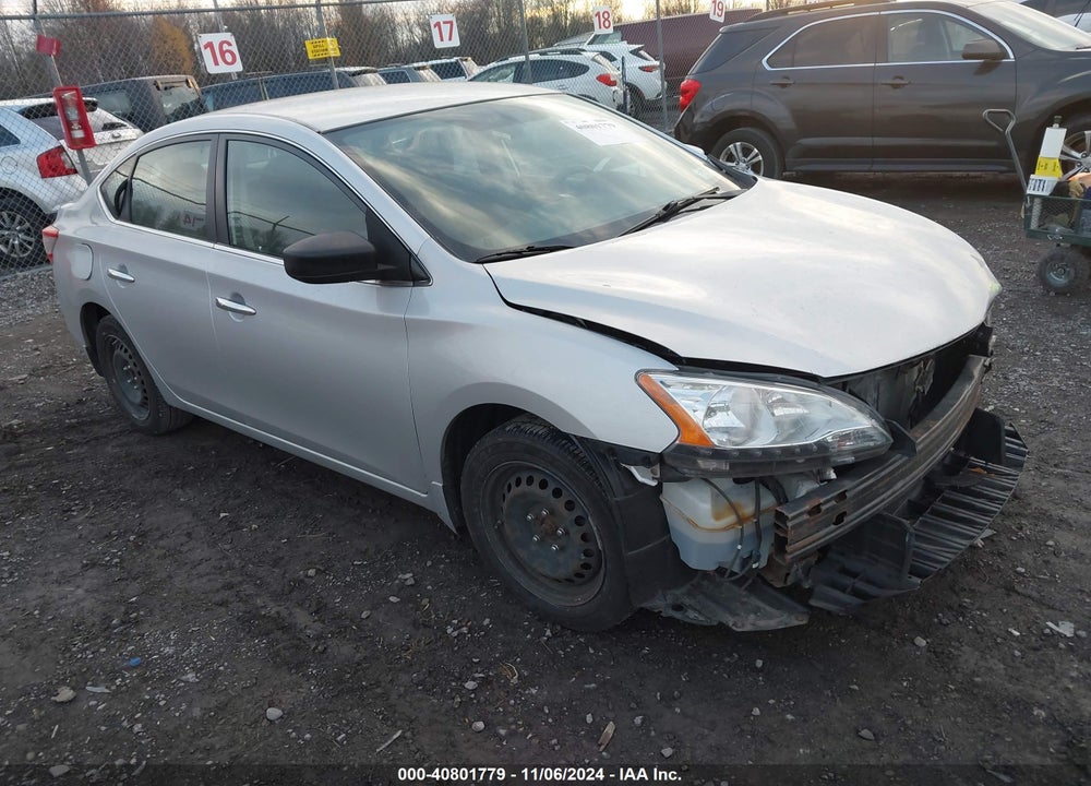 2015 NISSAN SENTRA SV VIN: 3N1AB7AP9FL633694