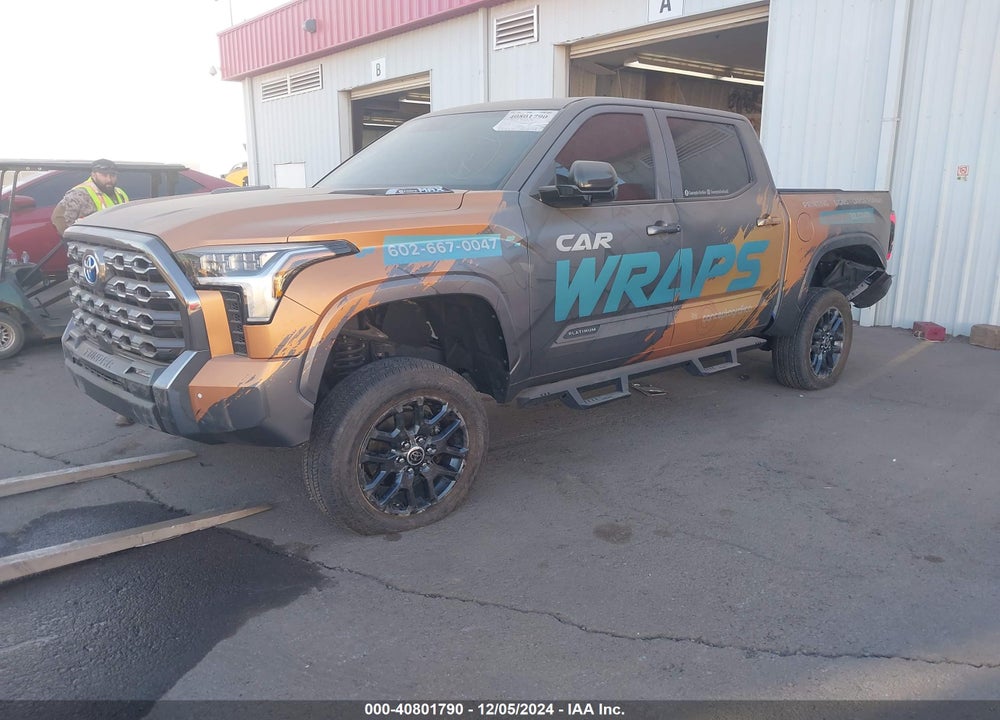 2023 TOYOTA TUNDRA HYBRID PLATINUM VIN: 5TFNC5DB4PX035860