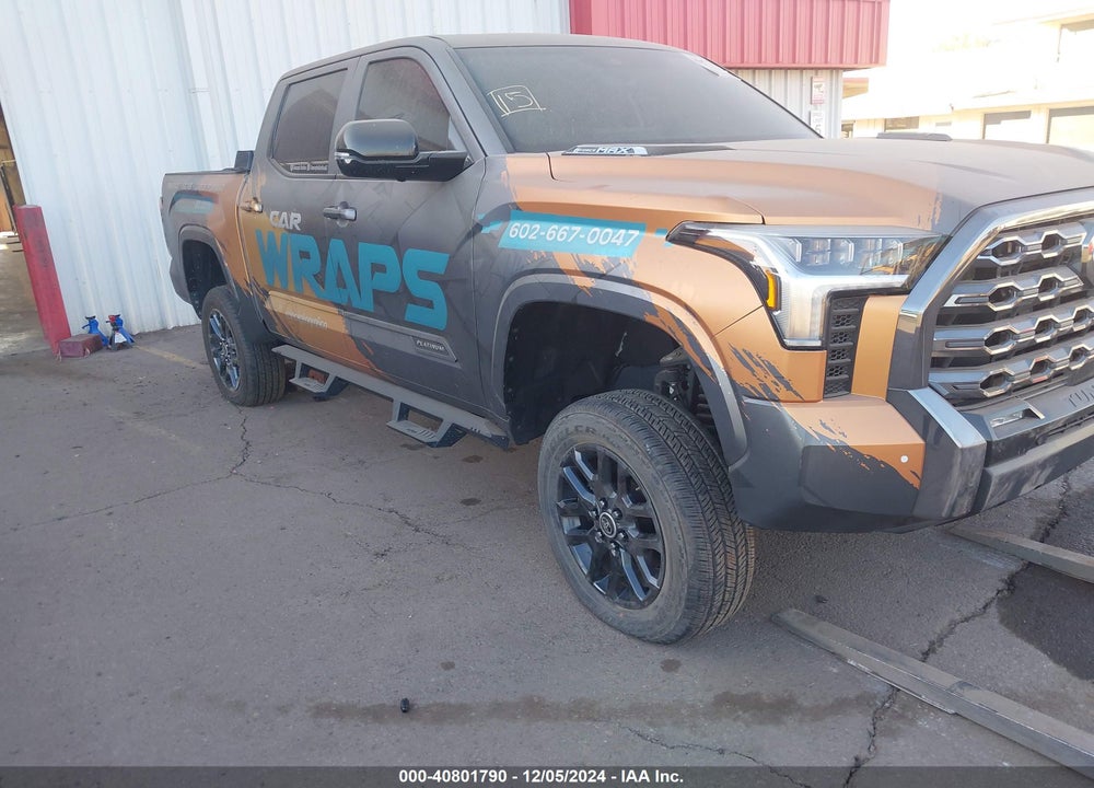 2023 TOYOTA TUNDRA HYBRID PLATINUM VIN: 5TFNC5DB4PX035860