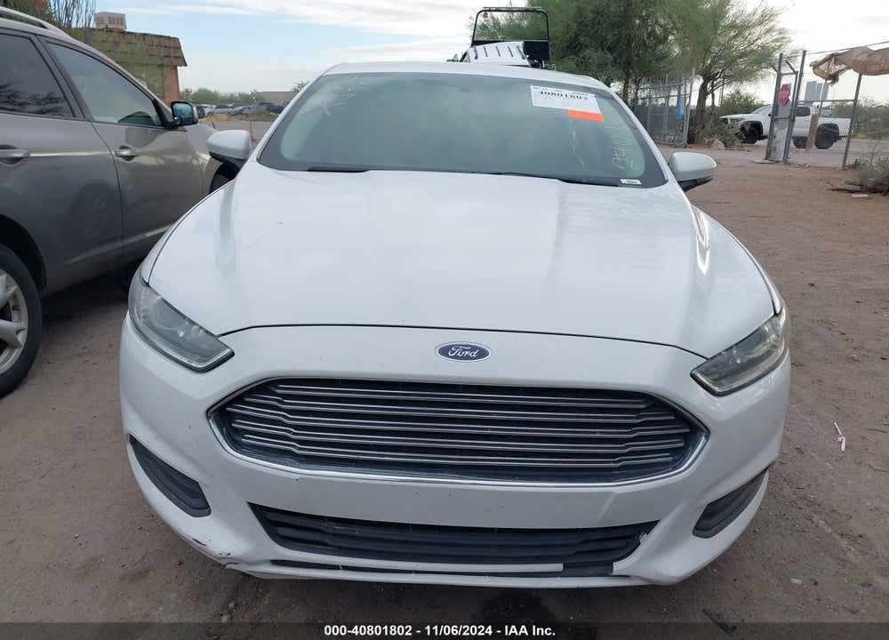 2016 FORD FUSION S VIN: 3FA6P0G79GR240723