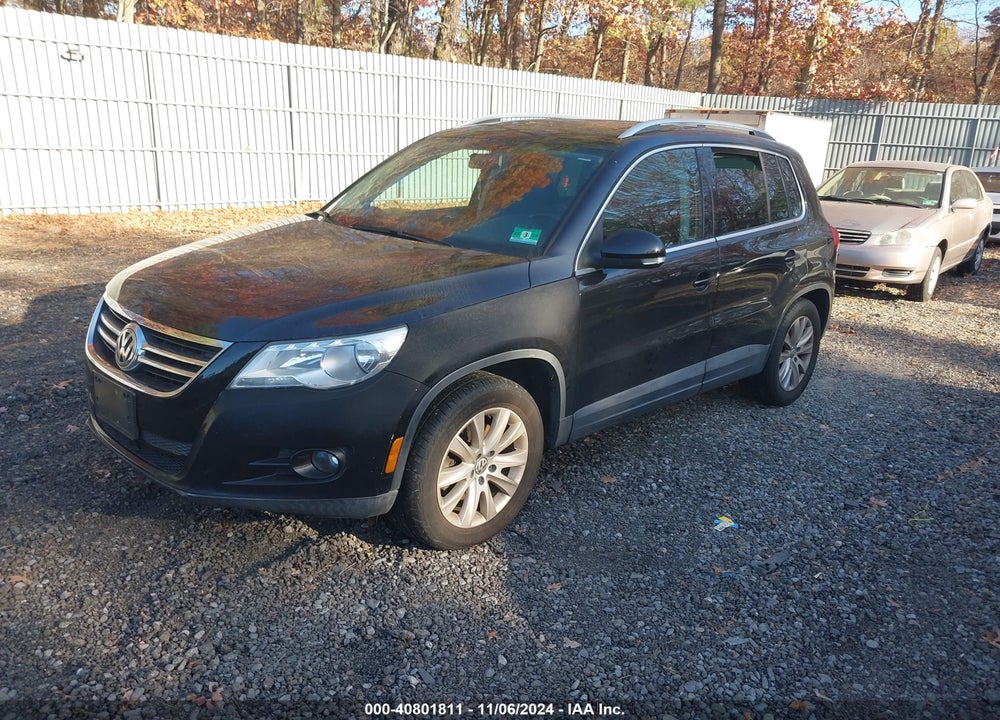 2009 VOLKSWAGEN TIGUAN S/SE/SEL VIN: WVGAV75N19W504257