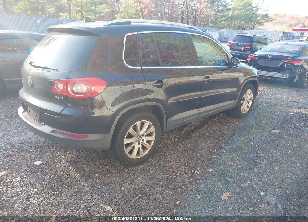 2009 VOLKSWAGEN TIGUAN S/SE/SEL VIN: WVGAV75N19W504257