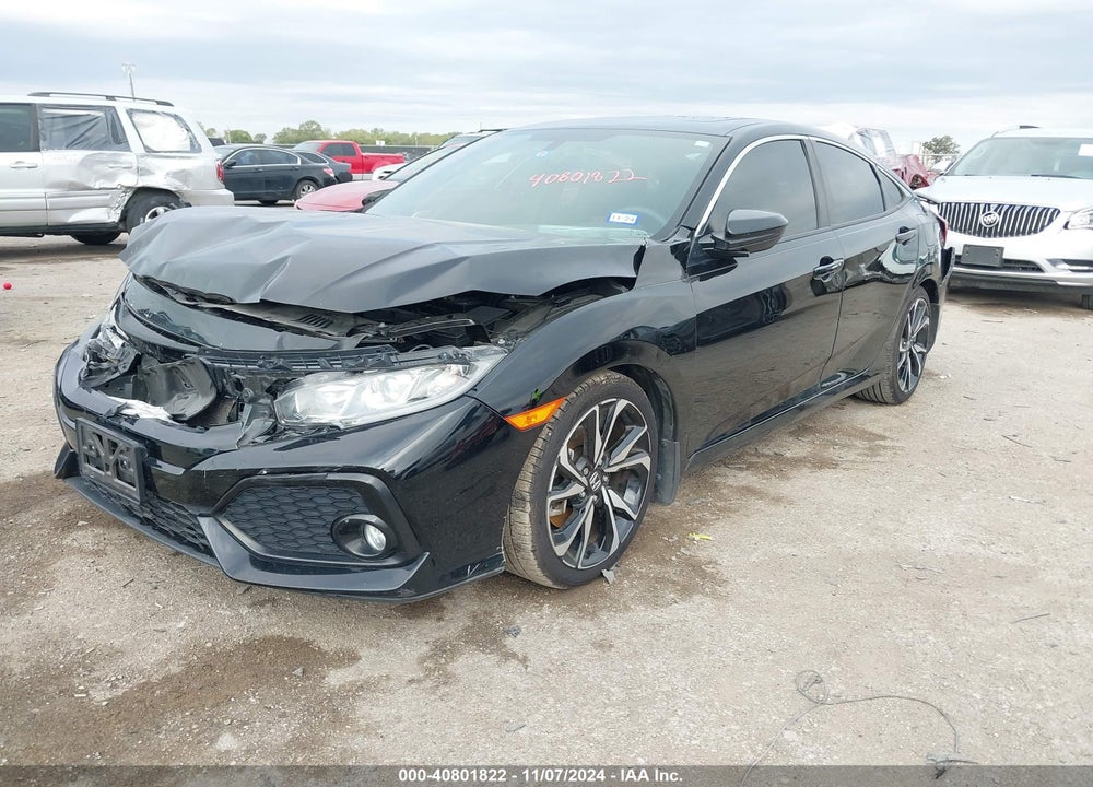2019 HONDA CIVIC SI VIN: 2HGFC1E59KH700854
