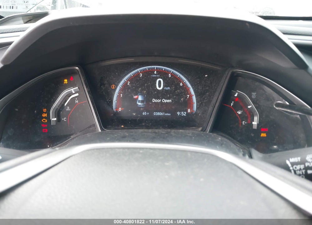 2019 HONDA CIVIC SI VIN: 2HGFC1E59KH700854