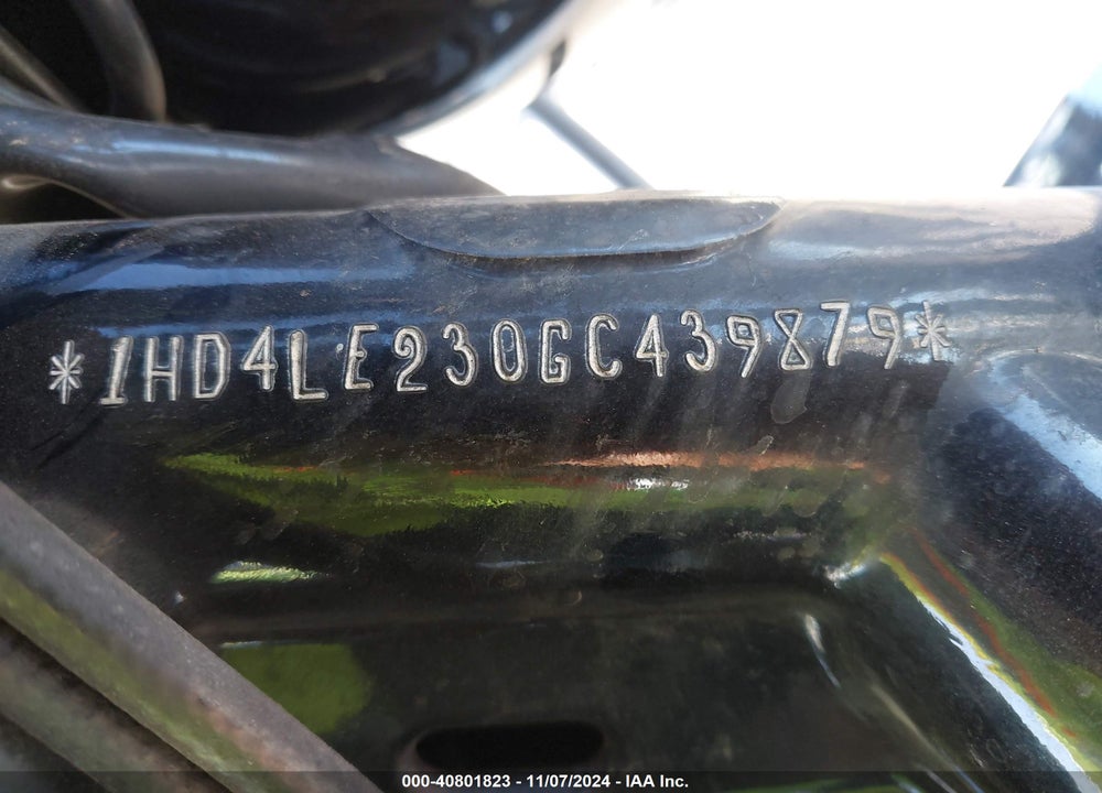 2016 HARLEY-DAVIDSON XL883 IRON 883 VIN: 1HD4LE230GC439879