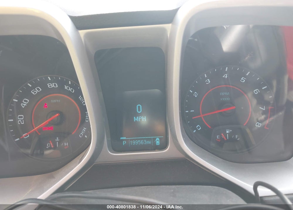 2013 CHEVROLET CAMARO 1LT VIN: 2G1FB1E37D9132951