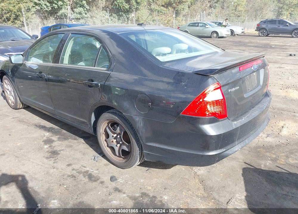 2010 FORD FUSION SE VIN: 3FAHP0HA8AR144995