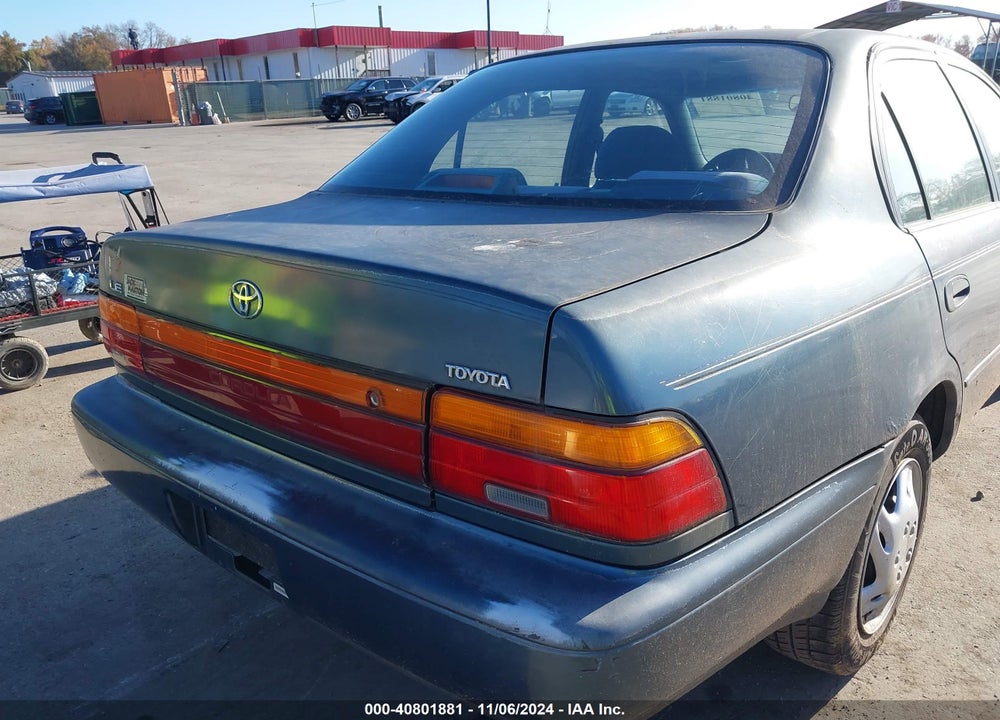 1993 TOYOTA COROLLA LE VIN: 1NXAE00E3PZ069538