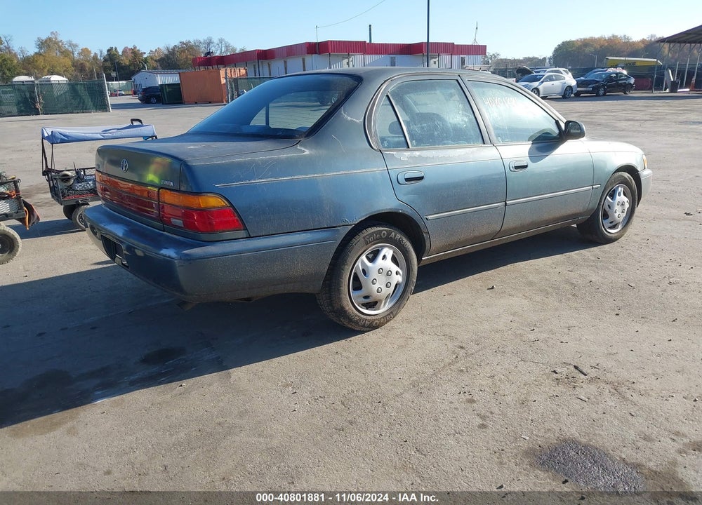 1993 TOYOTA COROLLA LE VIN: 1NXAE00E3PZ069538