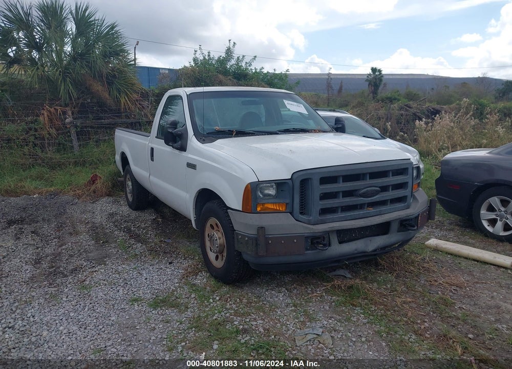 2005 FORD F-250 XL/XLT VIN: 1FTNF20595ED03588