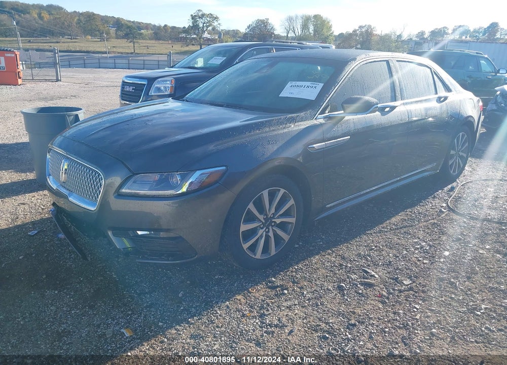 2019 LINCOLN CONTINENTAL STANDARD VIN: 1LN6L9PK2K5603854