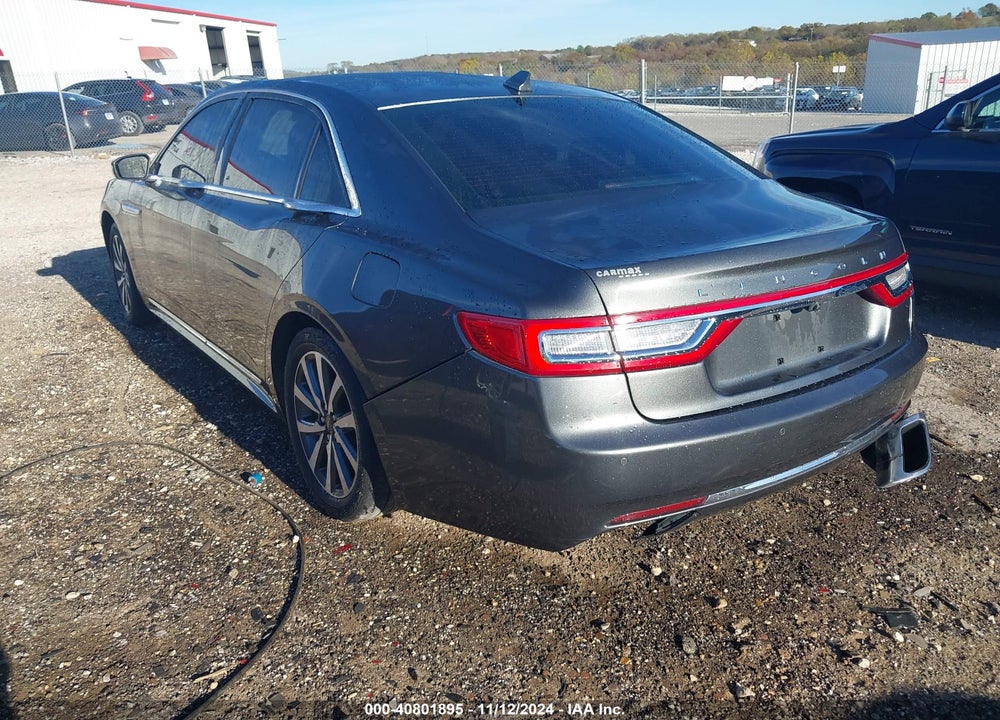 2019 LINCOLN CONTINENTAL STANDARD VIN: 1LN6L9PK2K5603854