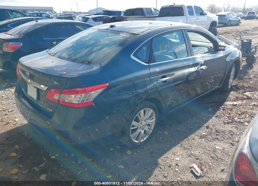 2013 NISSAN SENTRA SL VIN: 3N1AB7AP4DL685313
