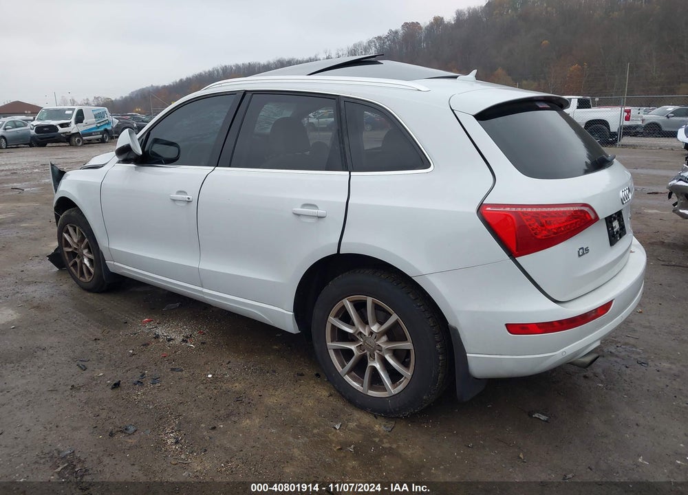 2012 AUDI Q5 2.0T PREMIUM VIN: WA1LFAFP4CA073645