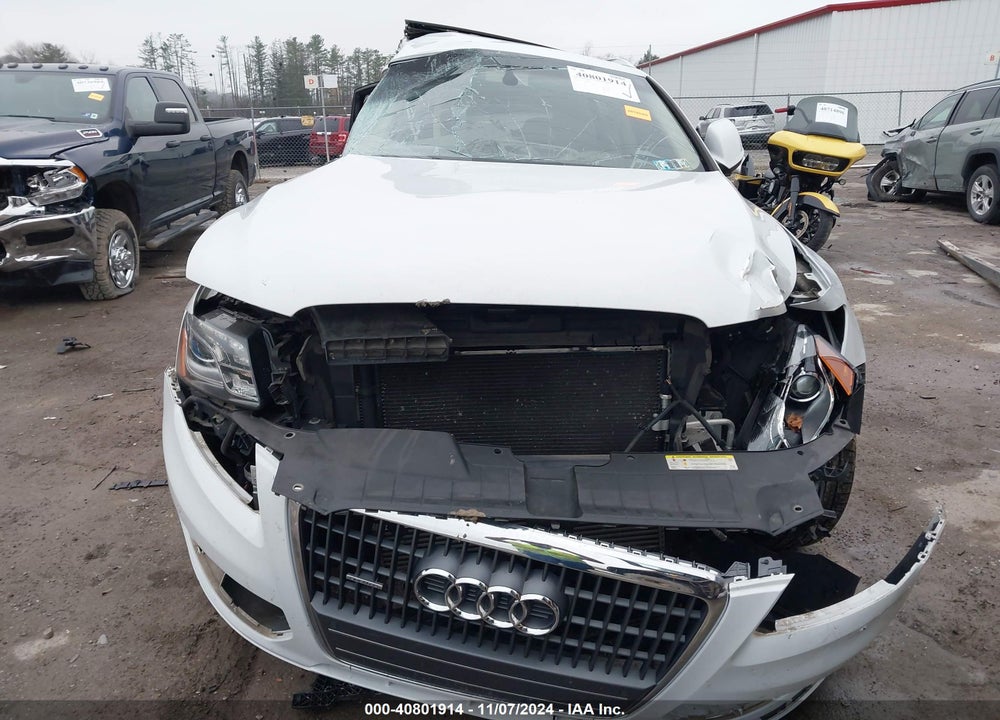 2012 AUDI Q5 2.0T PREMIUM VIN: WA1LFAFP4CA073645