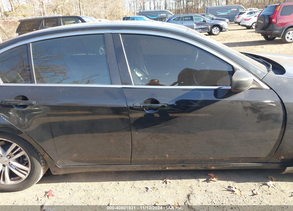2013 INFINITI G37X VIN: JN1CV6ARXDM358271
