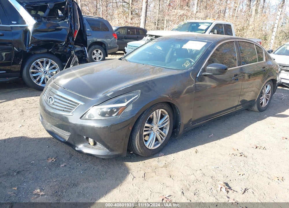 2013 INFINITI G37X VIN: JN1CV6ARXDM358271