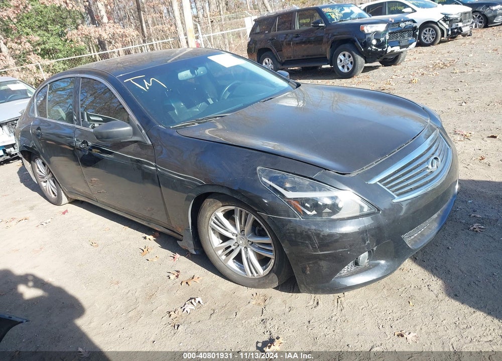 2013 INFINITI G37X VIN: JN1CV6ARXDM358271