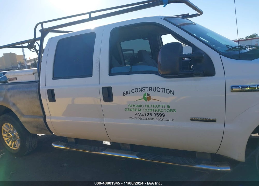 2007 FORD F-250 LARIAT/XL/XLT VIN: 1FTSW20PX7EA88634