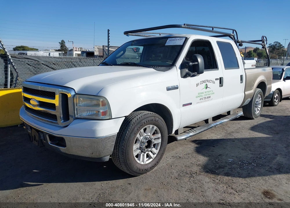 2007 FORD F-250 LARIAT/XL/XLT VIN: 1FTSW20PX7EA88634
