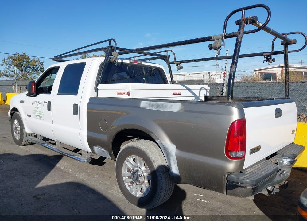 2007 FORD F-250 LARIAT/XL/XLT VIN: 1FTSW20PX7EA88634