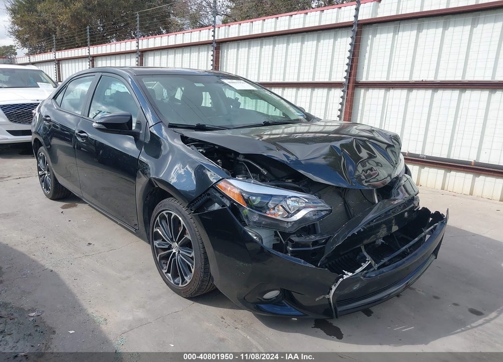 2016 TOYOTA COROLLA S PLUS VIN: 2T1BURHE3GC735038